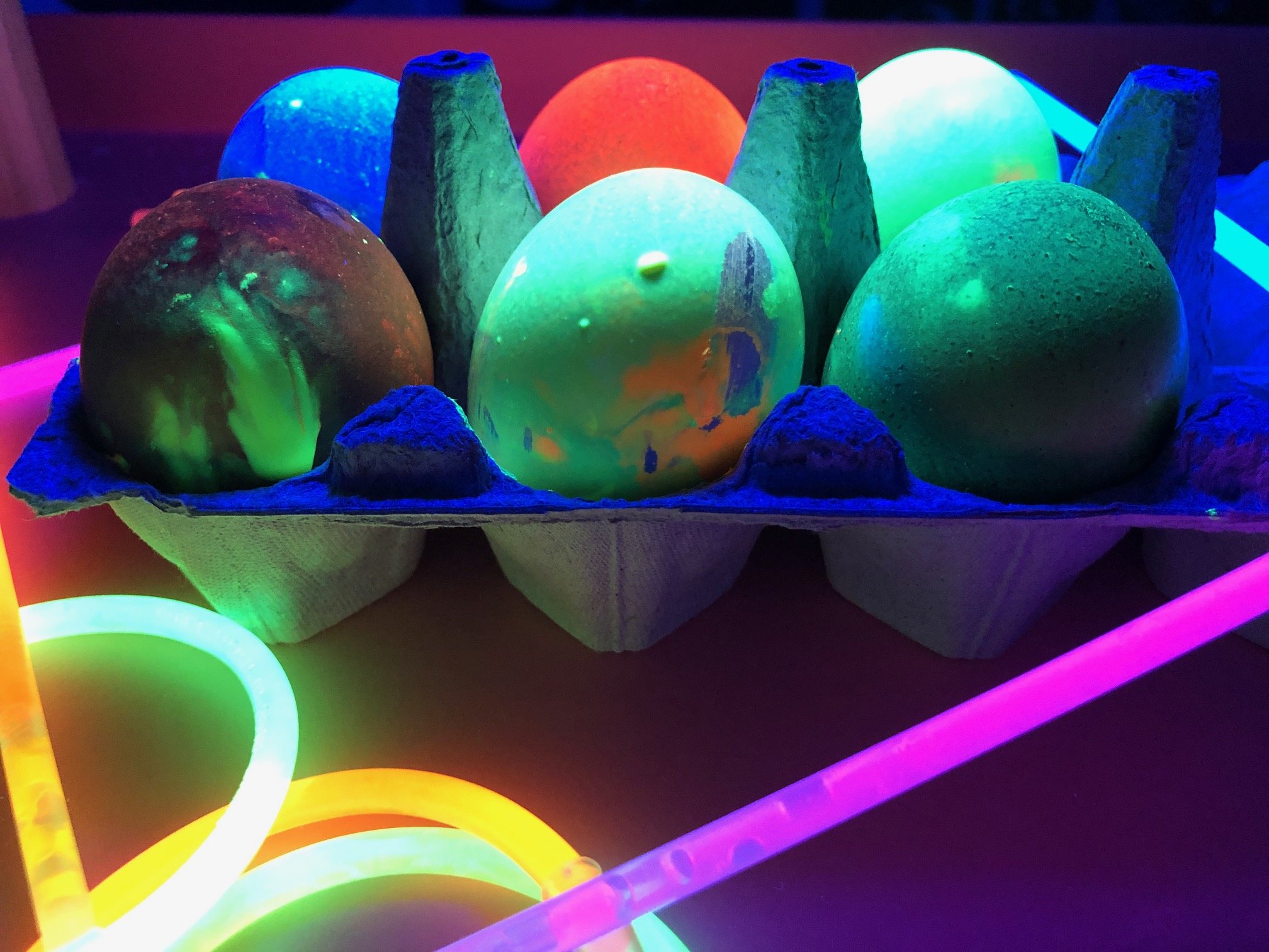 How to do Neon GlowintheDark Eggs Colorado Egg Producers
