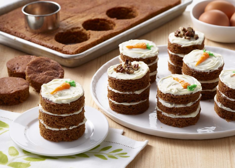 Carrot Cake Mini Stacks