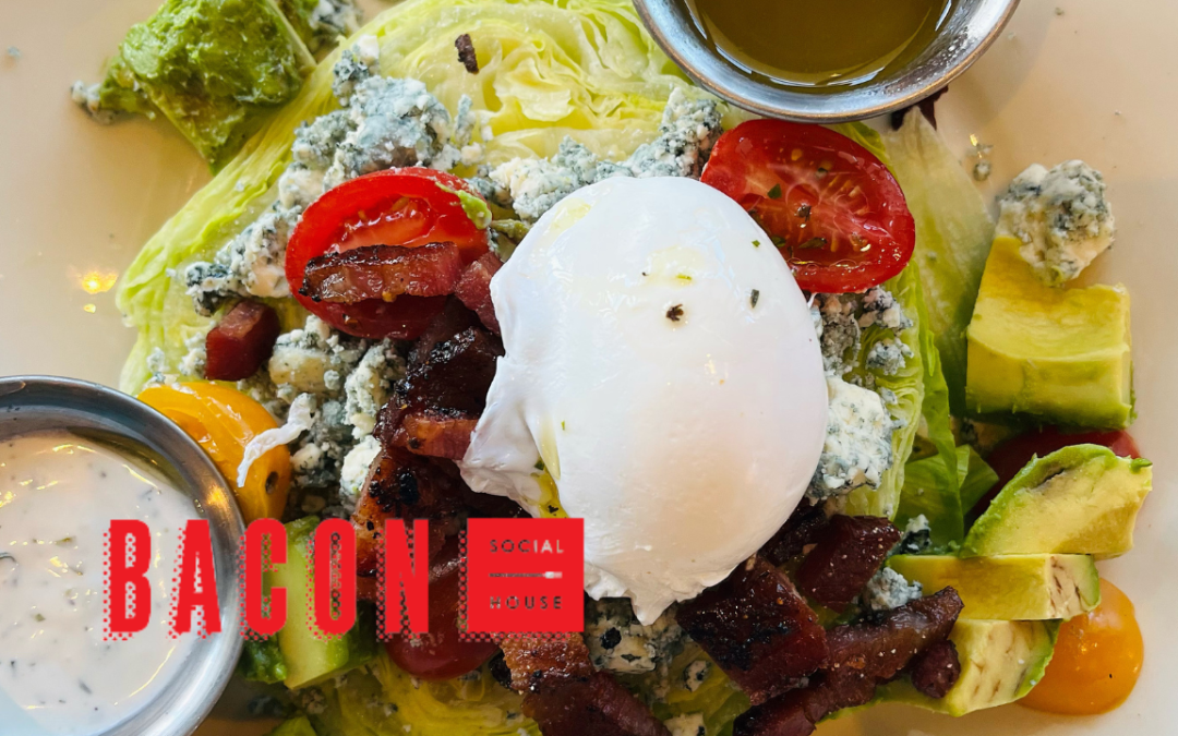 Cobb Salad With Poached Egg