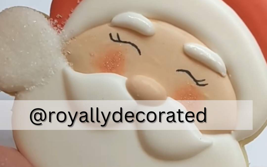 Santa Cookie – @royallydecorated